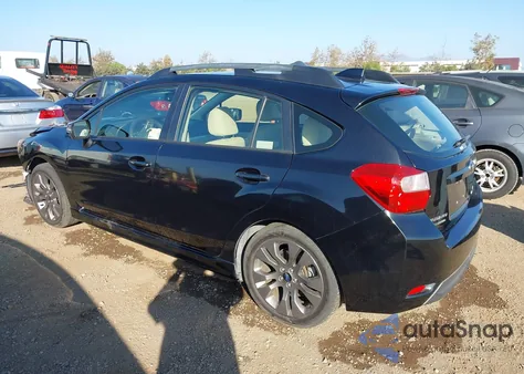 2016 Subaru Impreza 2.0I Sport Limited из США, поврежденный, VIN JF1GPAU64G8240913